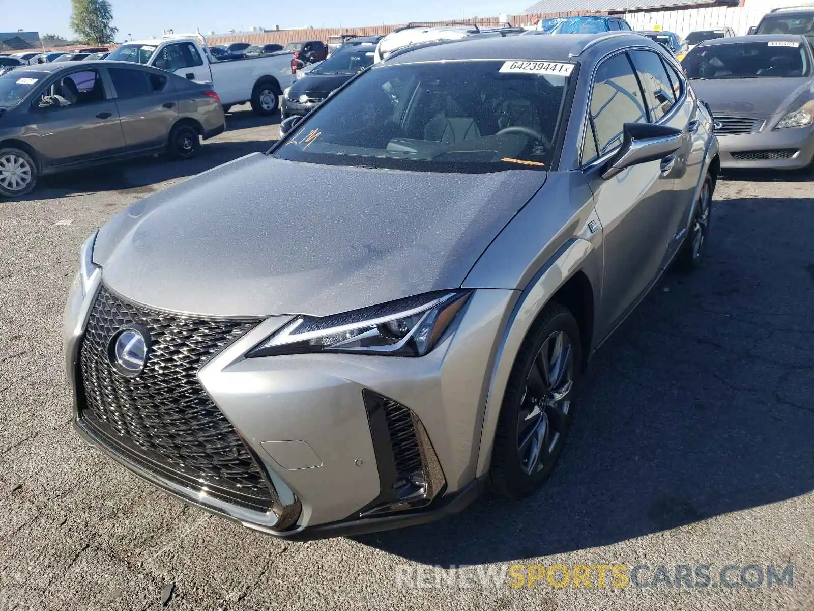 2 Фотография поврежденного автомобиля JTHE9JBH6N2054921 LEXUS UX 250H BA 2022