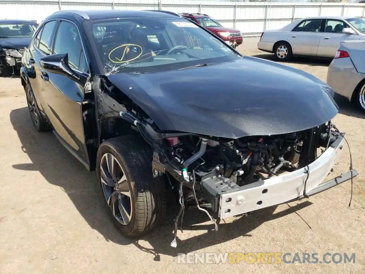 1 Photograph of a damaged car JTHP9JBH0N2056186 LEXUS UX 250H BA 2022