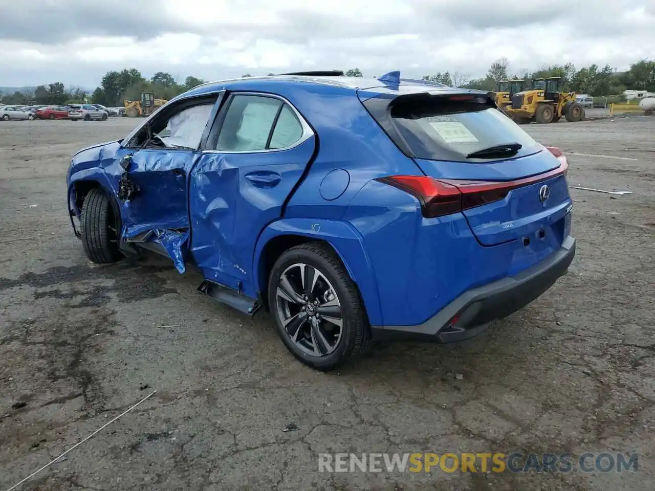 3 Photograph of a damaged car JTHP9JBH0N2061906 LEXUS UX 250H BA 2022