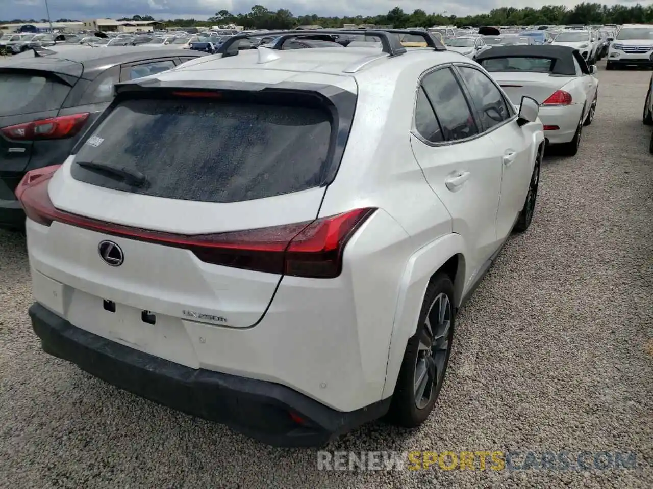 4 Photograph of a damaged car JTHP9JBH1N2061770 LEXUS UX 250H BA 2022