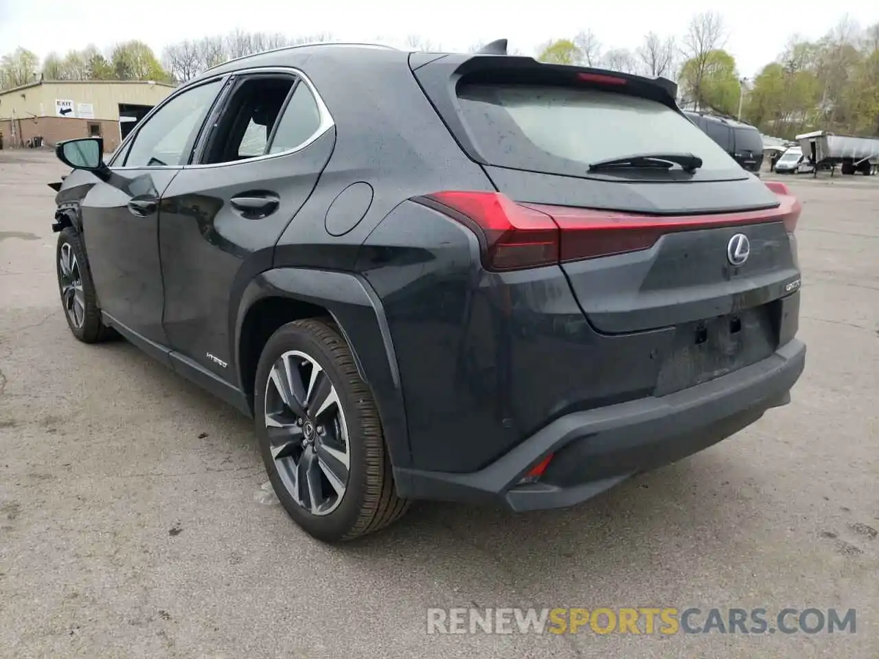 3 Фотография поврежденного автомобиля JTHP9JBH5N2058709 LEXUS UX 250H BA 2022