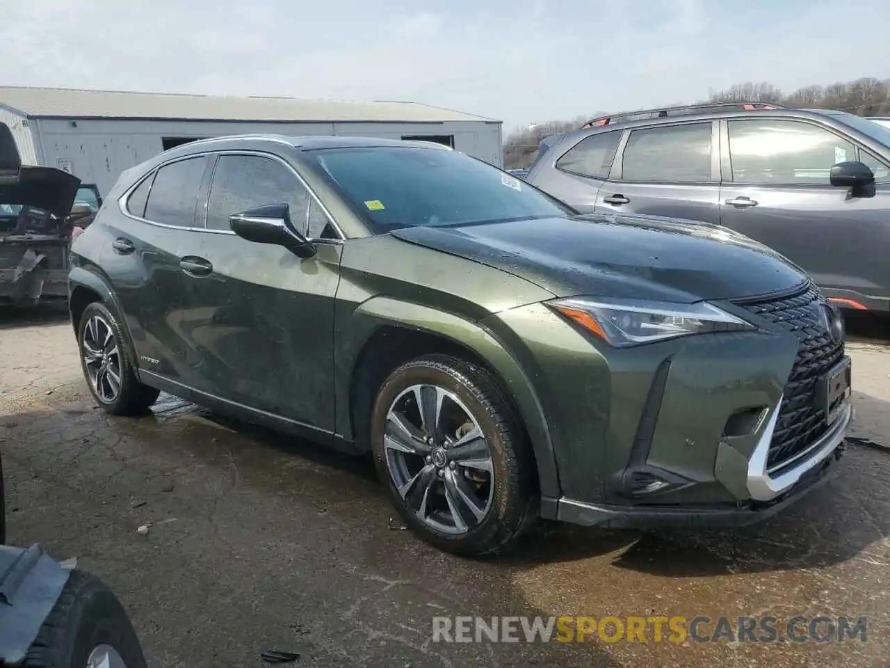 4 Фотография поврежденного автомобиля JTHP9JBH5N2058788 LEXUS UX 250H BA 2022