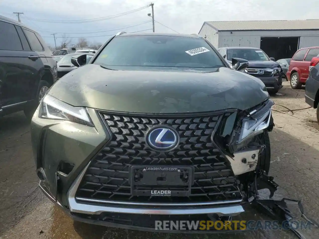 5 Фотография поврежденного автомобиля JTHP9JBH5N2058788 LEXUS UX 250H BA 2022