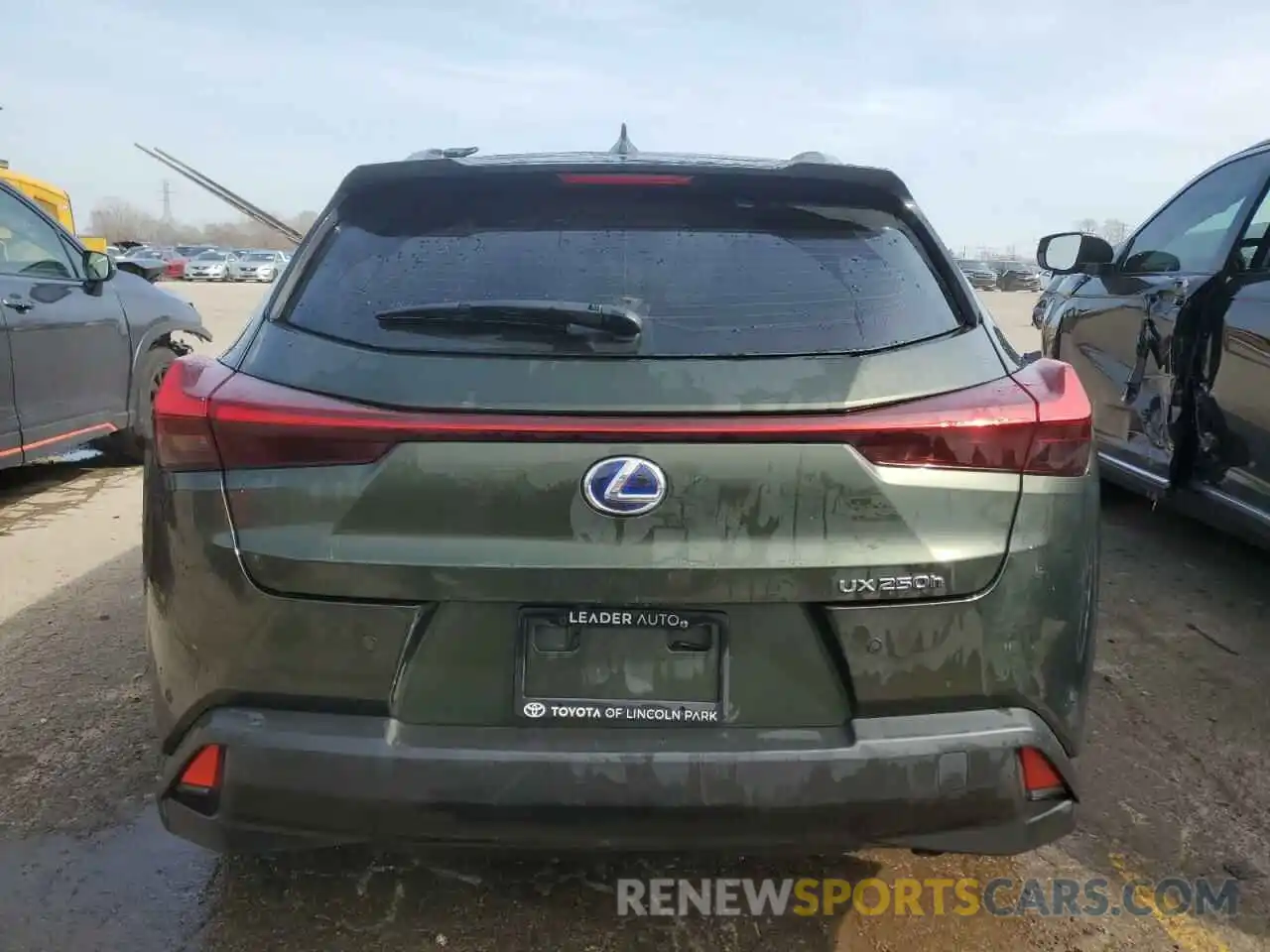 6 Фотография поврежденного автомобиля JTHP9JBH5N2058788 LEXUS UX 250H BA 2022