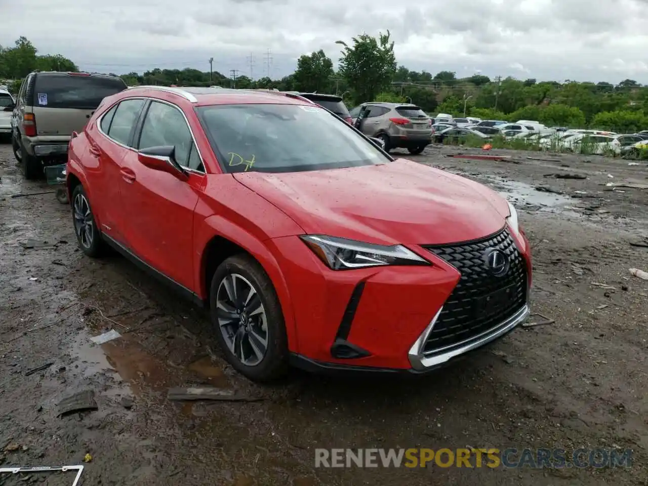 1 Фотография поврежденного автомобиля JTHP9JBH5N2059343 LEXUS UX 250H BA 2022