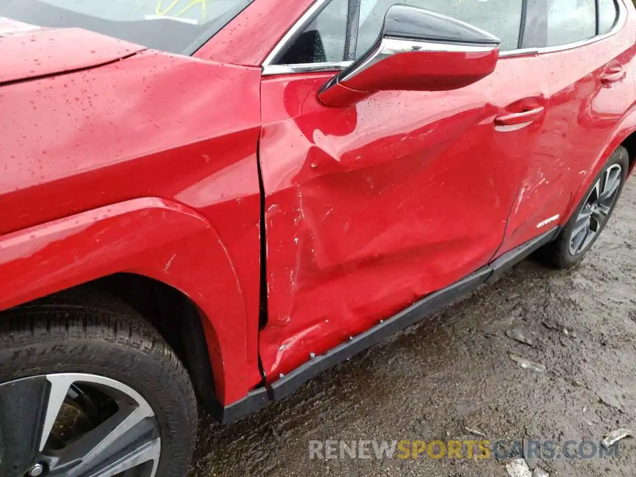 9 Photograph of a damaged car JTHP9JBH5N2059343 LEXUS UX 250H BA 2022