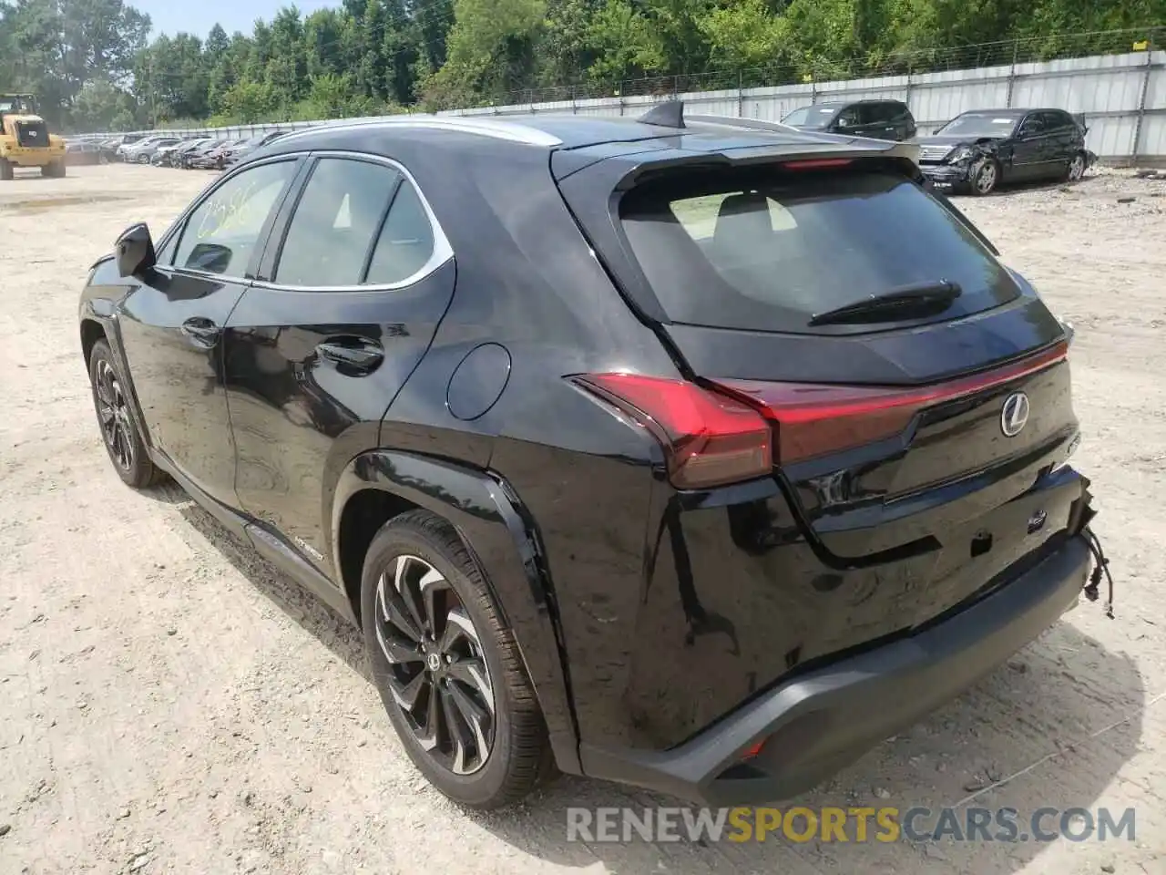 3 Фотография поврежденного автомобиля JTHP9JBHXN2056471 LEXUS UX 250H BA 2022