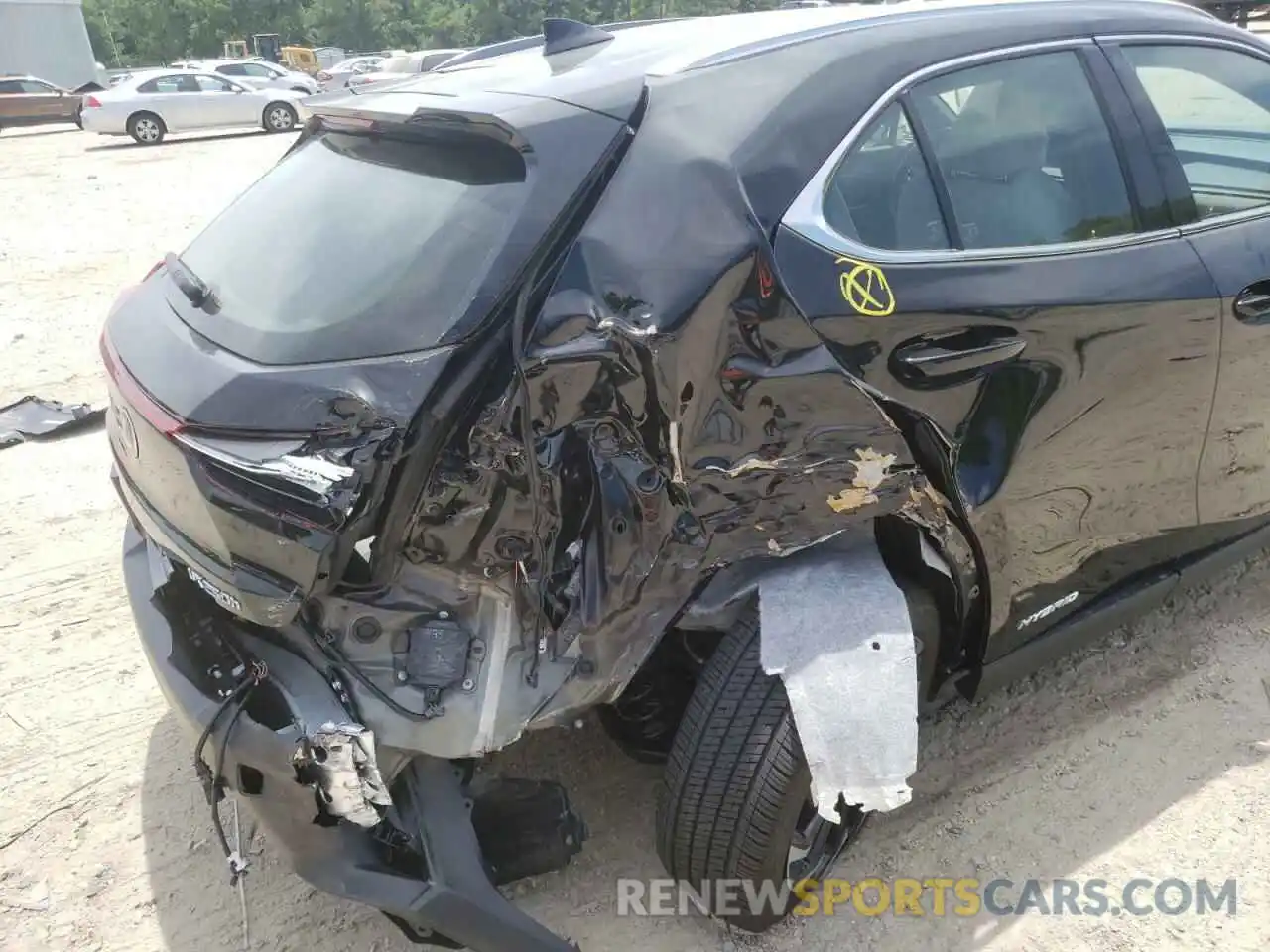 9 Photograph of a damaged car JTHP9JBHXN2056471 LEXUS UX 250H BA 2022