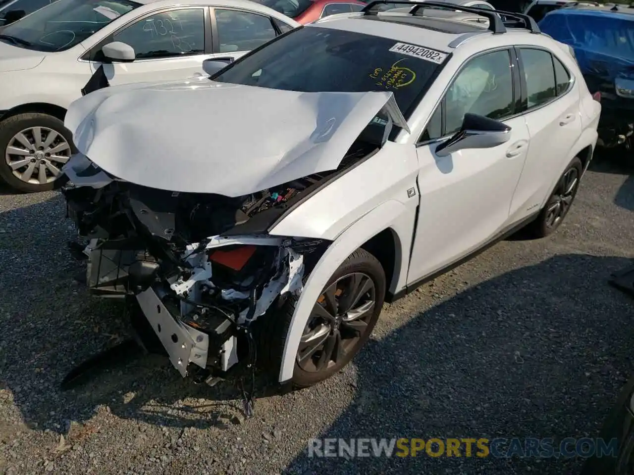 2 Photograph of a damaged car JTHR9JBH1N2056786 LEXUS UX 250H BA 2022