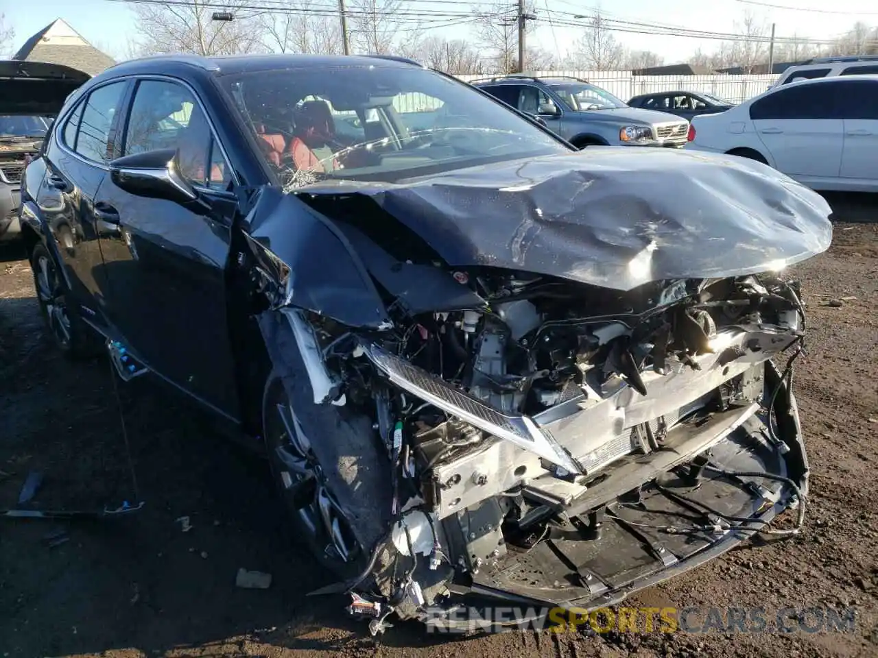 1 Photograph of a damaged car JTHR9JBH4N2057124 LEXUS UX 250H BA 2022