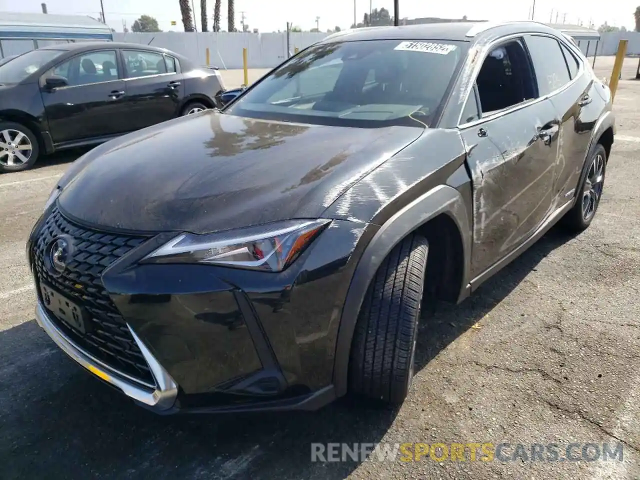 2 Photograph of a damaged car JTHX9JBHXN2057734 LEXUS UX 250H BA 2022