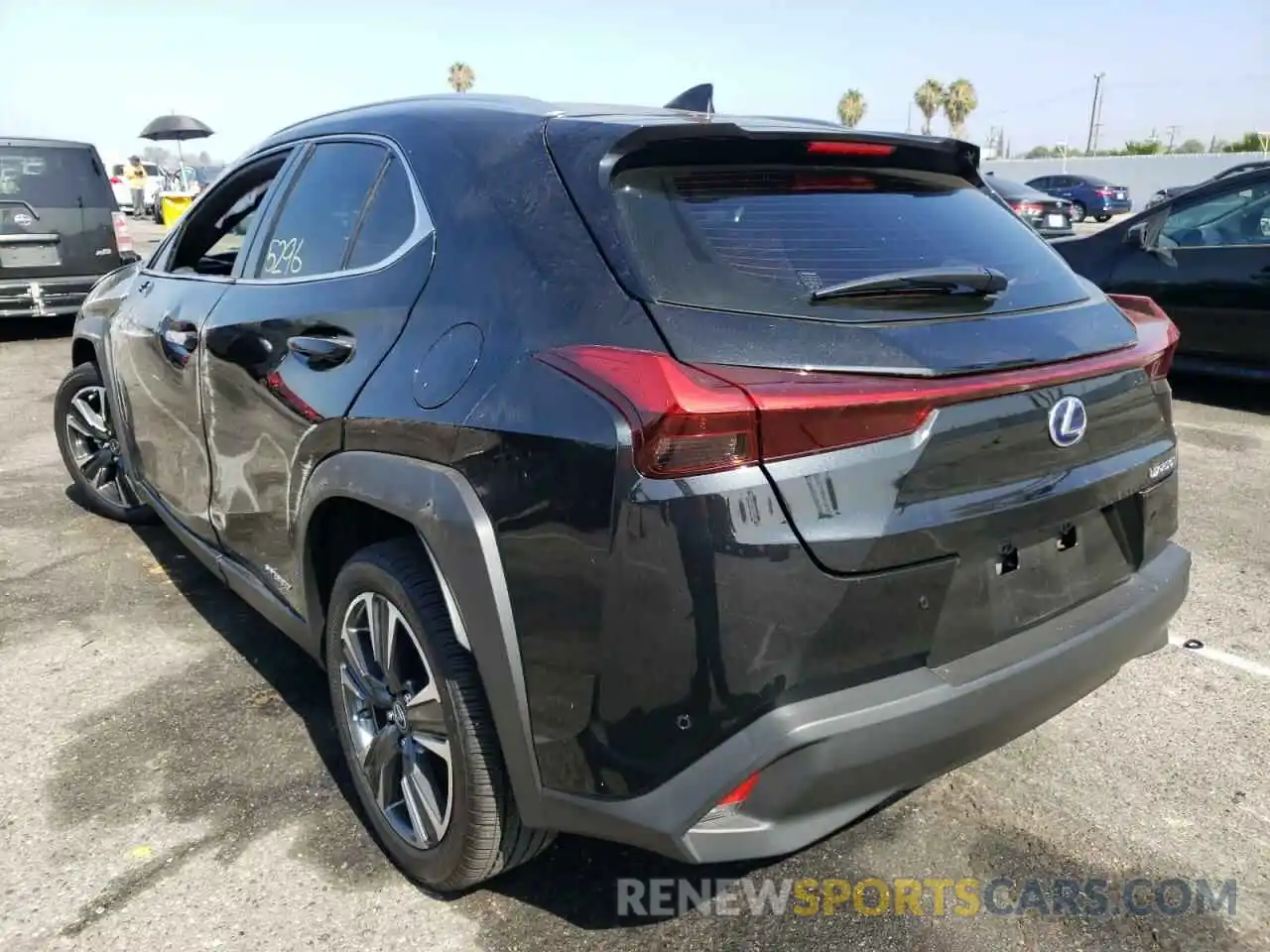 3 Photograph of a damaged car JTHX9JBHXN2057734 LEXUS UX 250H BA 2022