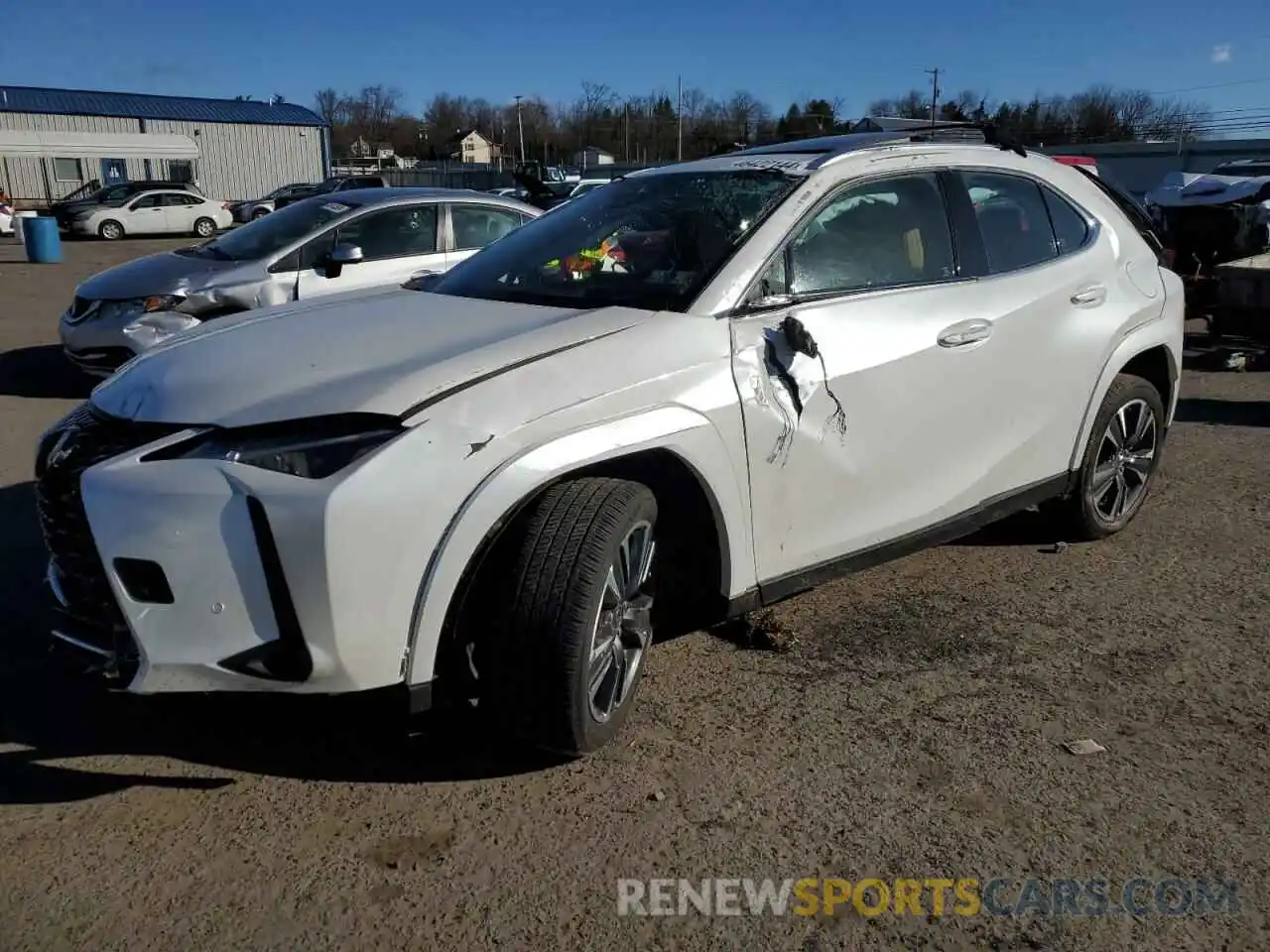 1 Photograph of a damaged car JTHP9JBH5P2064027 LEXUS UX 250H PR 2023