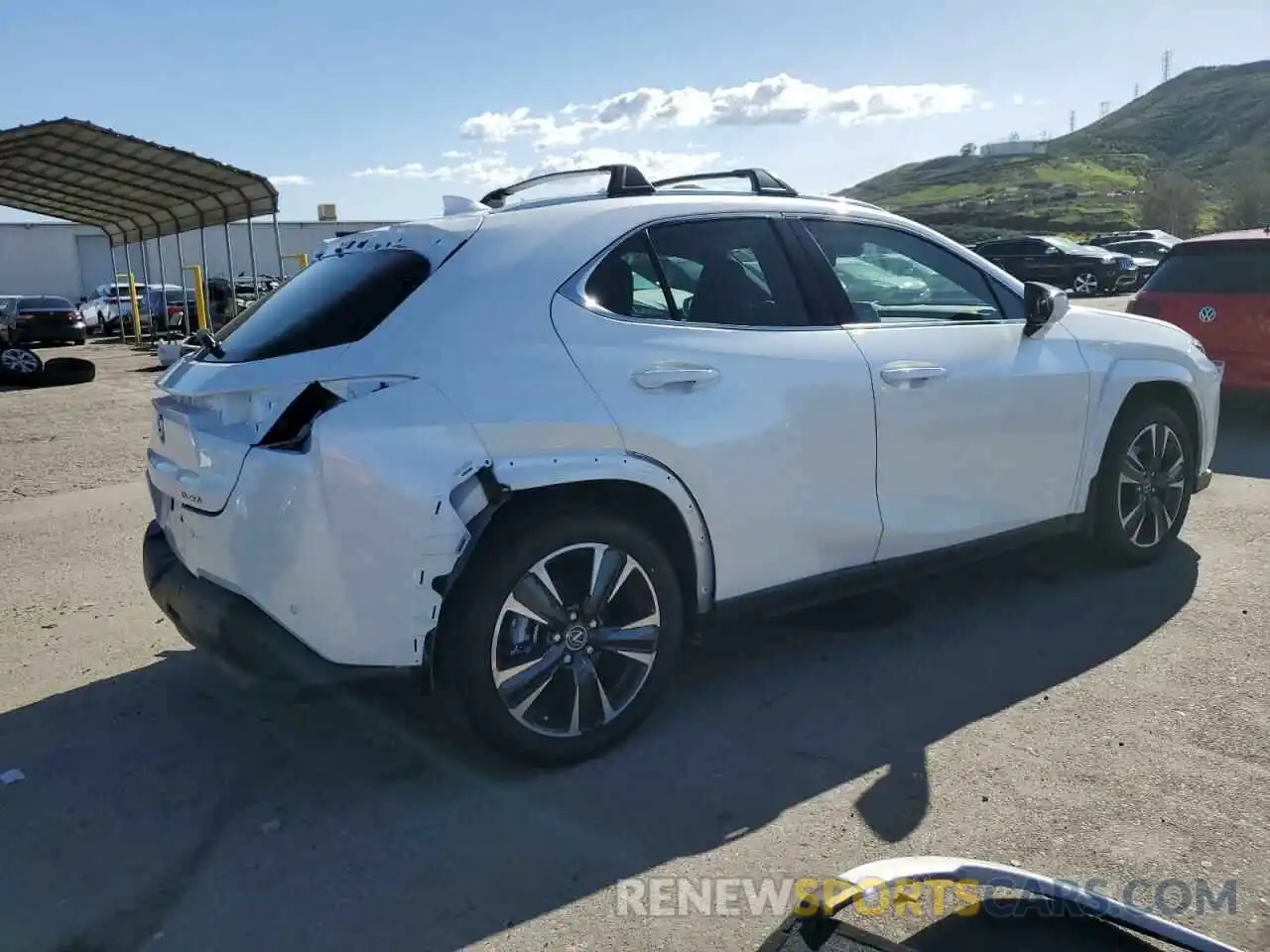 3 Фотография поврежденного автомобиля JTHP6JBH3R2174487 LEXUS UX 250H PR 2024