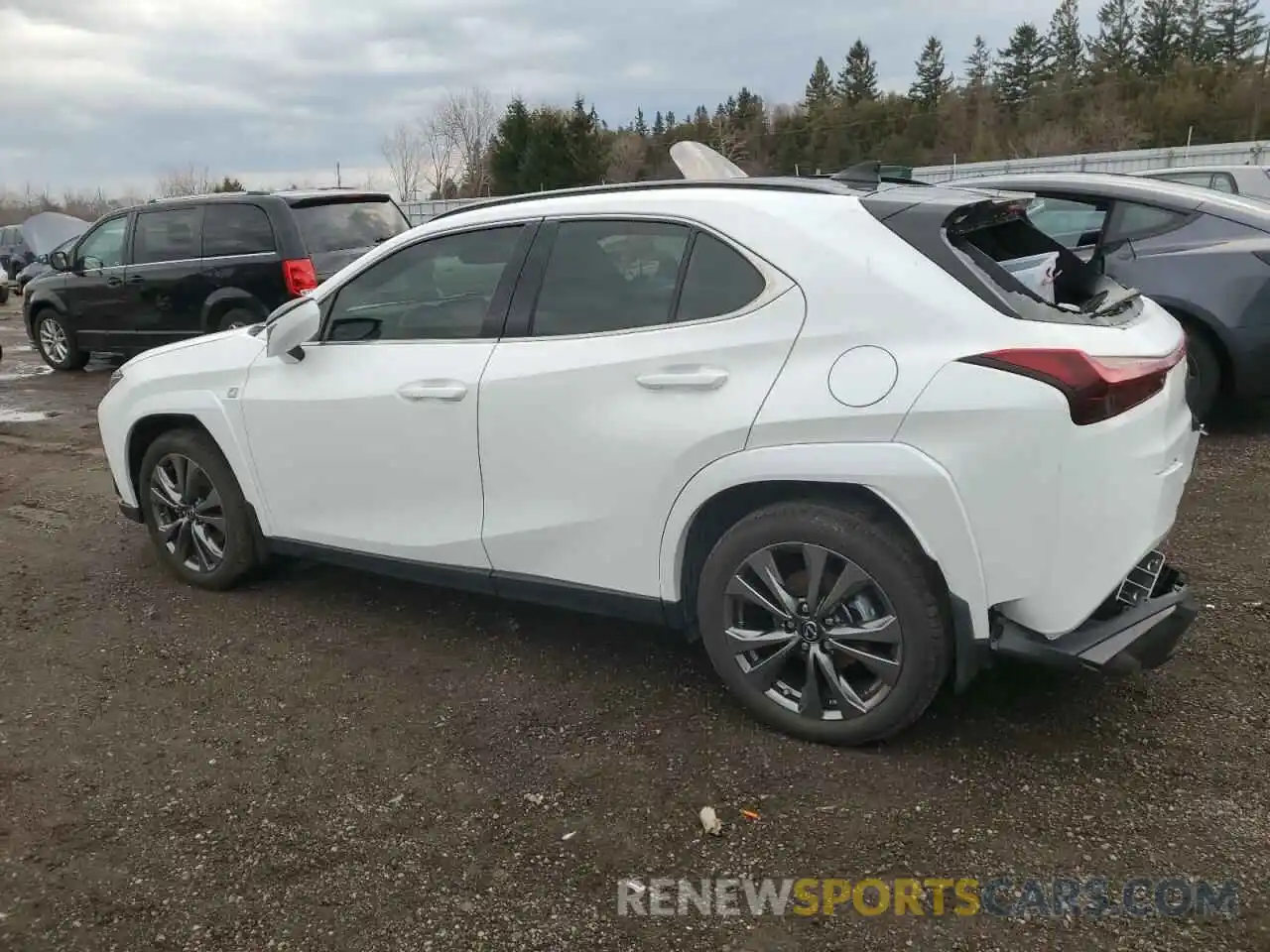 2 Фотография поврежденного автомобиля JTHR9JBH5R2072205 LEXUS UX 250H PR 2024