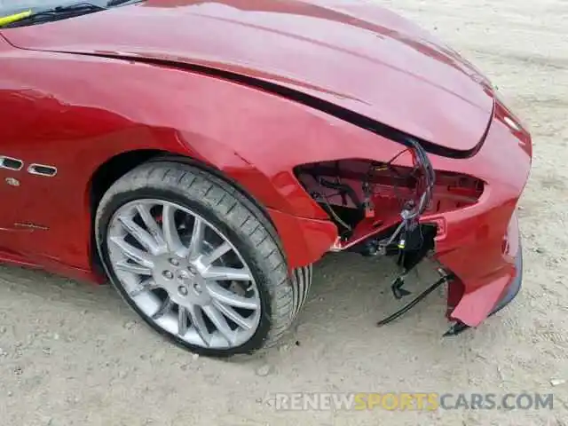 9 Photograph of a damaged car ZAM45VMAXK0314420 MASERATI ALL MODELS 2019