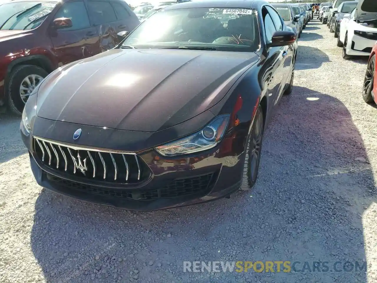 2 Photograph of a damaged car ZAM57XSA4K1328305 MASERATI ALL MODELS 2019