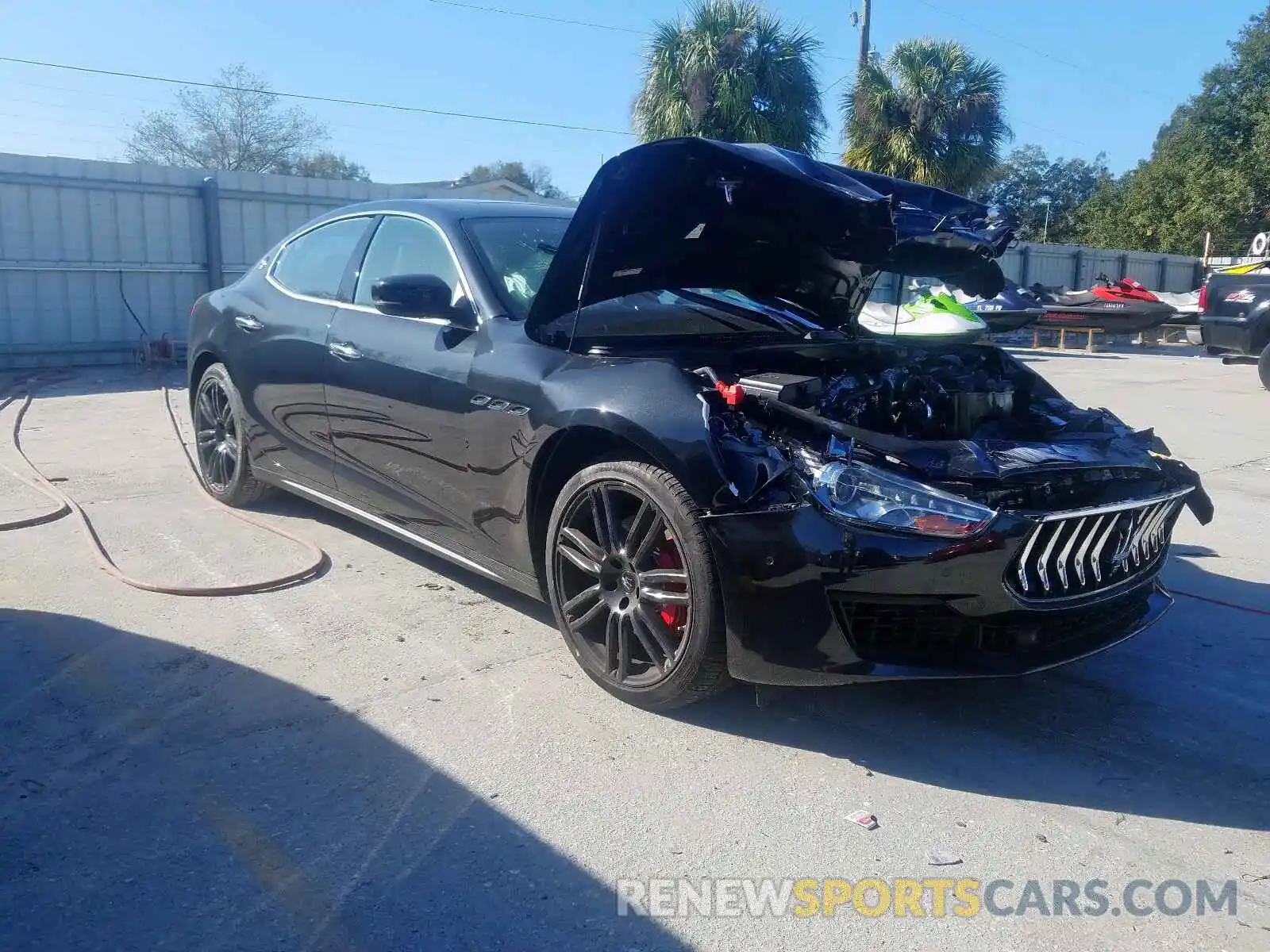 1 Photograph of a damaged car ZAM57XSA7K1311207 MASERATI ALL MODELS 2019