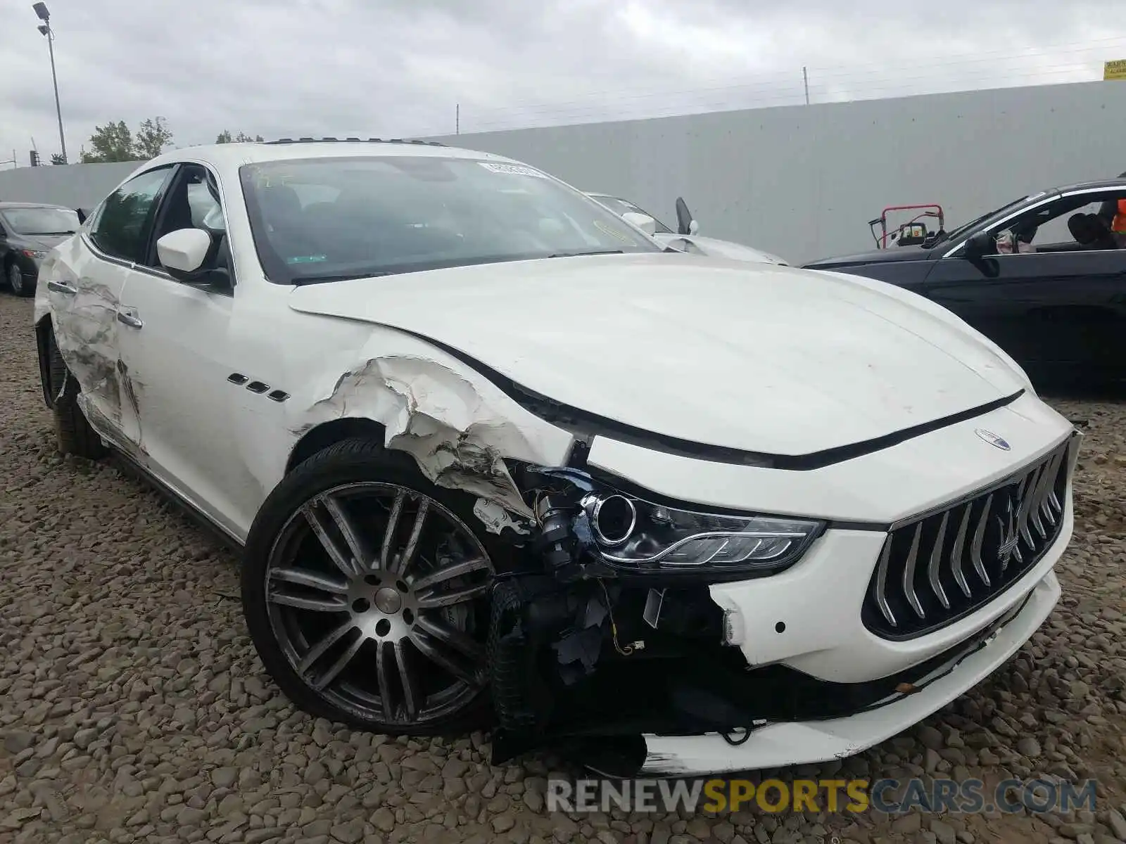 1 Photograph of a damaged car ZAM57XSA9K1308647 MASERATI ALL MODELS 2019