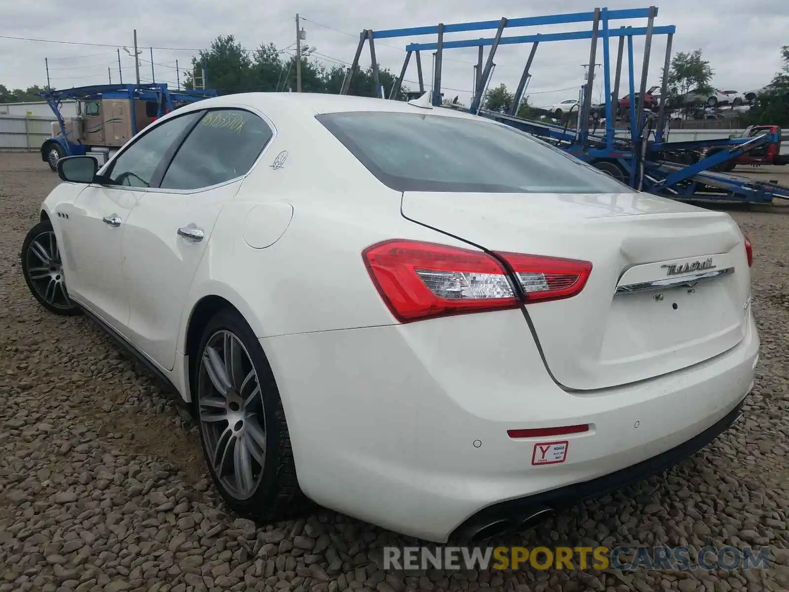 3 Фотография поврежденного автомобиля ZAM57XSA9K1308647 MASERATI ALL MODELS 2019