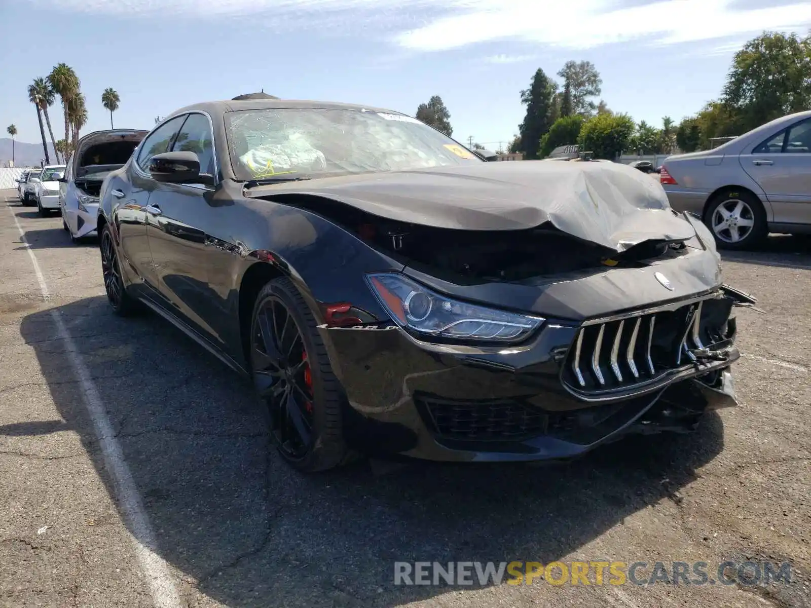 1 Photograph of a damaged car ZAM57XSA9K1311046 MASERATI ALL MODELS 2019