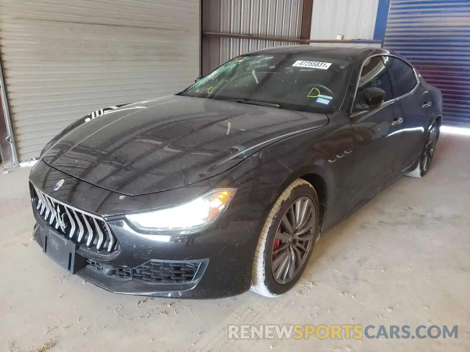 2 Photograph of a damaged car ZAM57XSA9K1328249 MASERATI ALL MODELS 2019