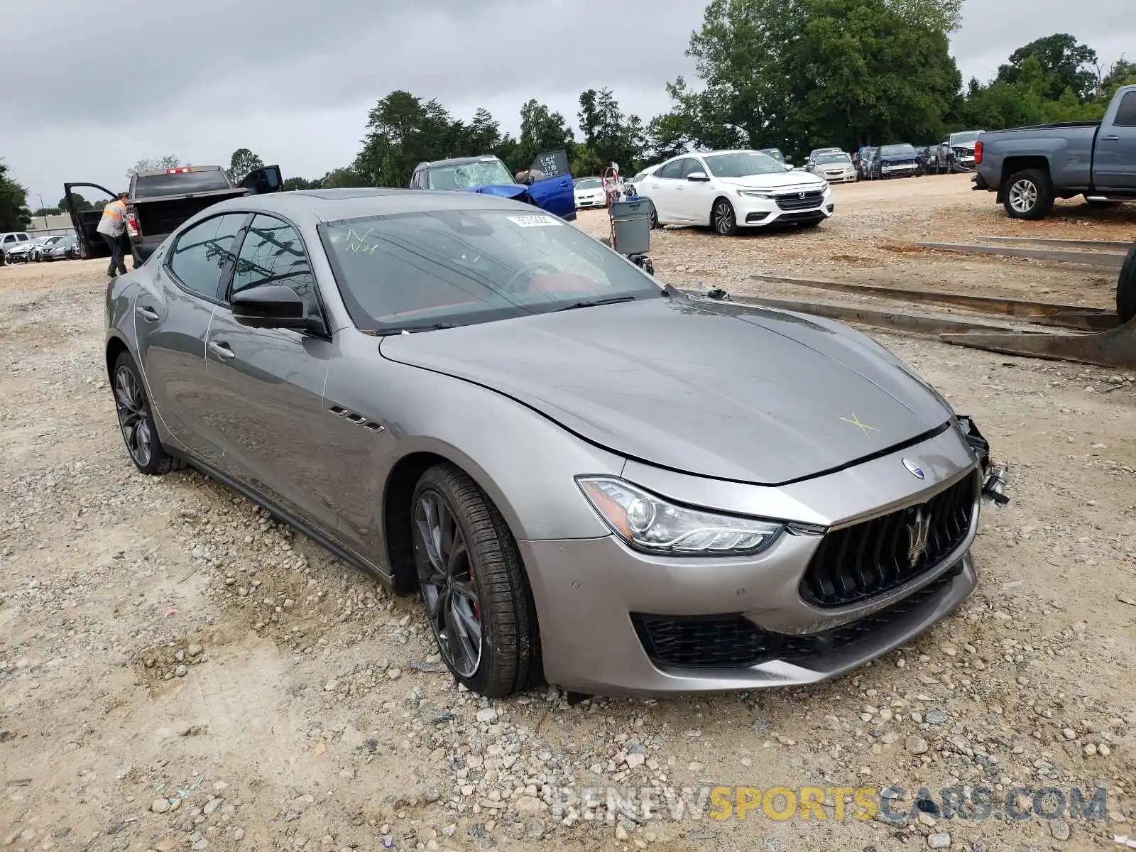 1 Photograph of a damaged car ZAM57XSA9K1338246 MASERATI ALL MODELS 2019