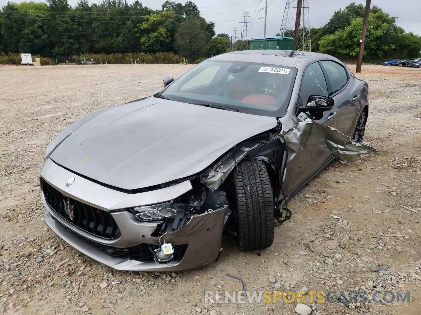 2 Photograph of a damaged car ZAM57XSA9K1338246 MASERATI ALL MODELS 2019