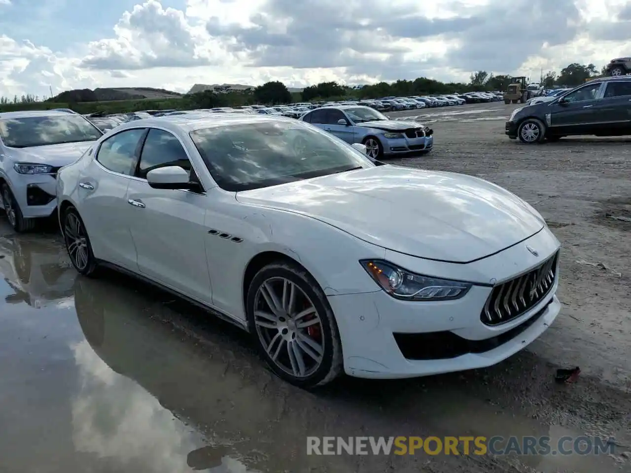 1 Photograph of a damaged car ZAM57YSA0K1308672 MASERATI ALL MODELS 2019