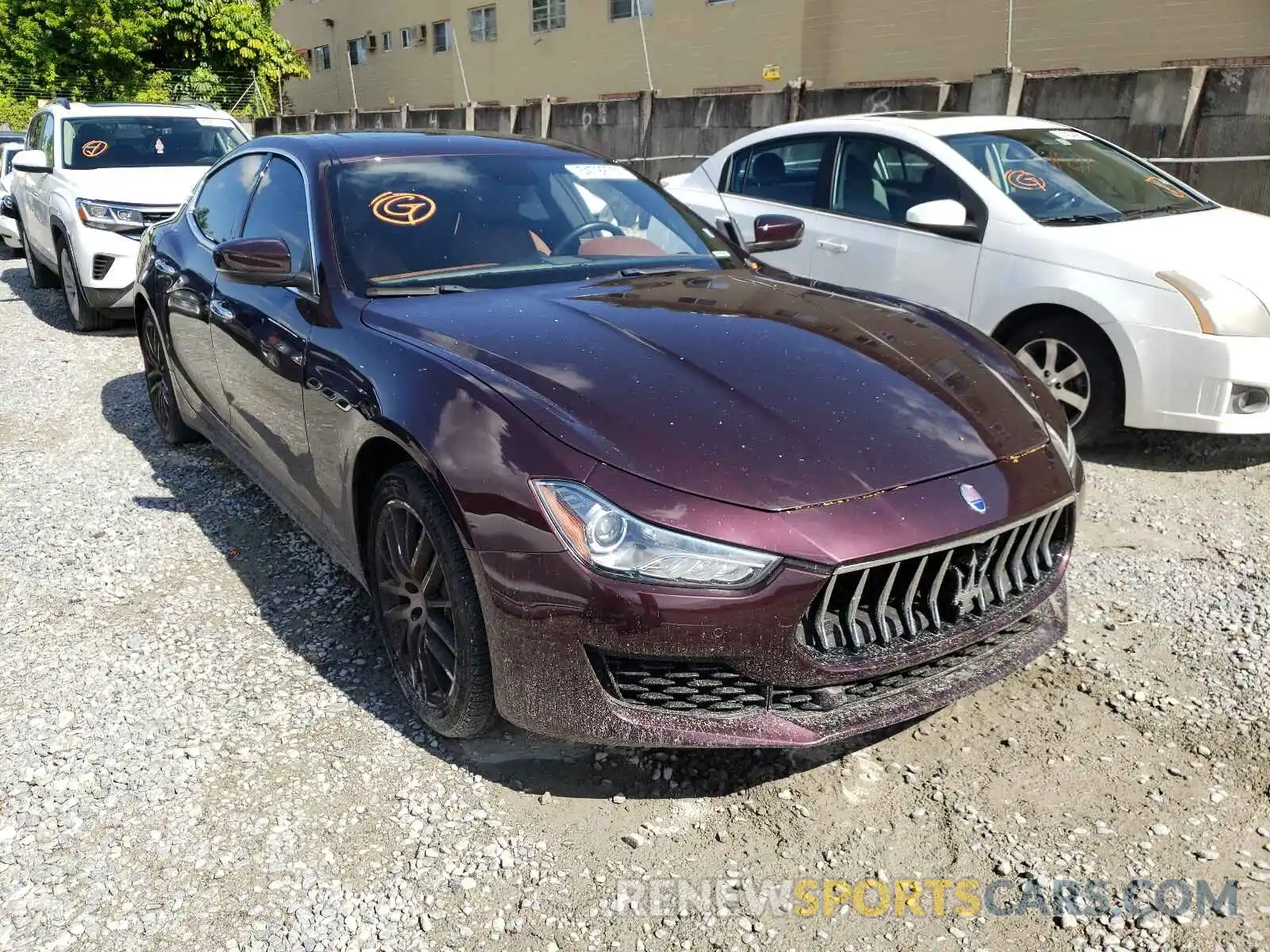 1 Photograph of a damaged car ZAM57YSA2K1320225 MASERATI ALL MODELS 2019