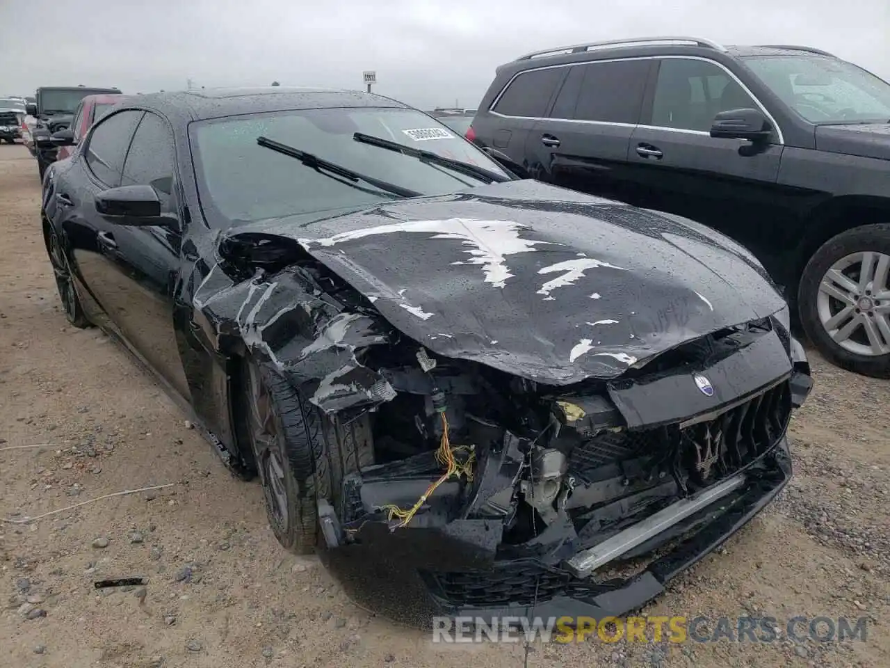 1 Photograph of a damaged car ZAM57YSA3K1323084 MASERATI ALL MODELS 2019