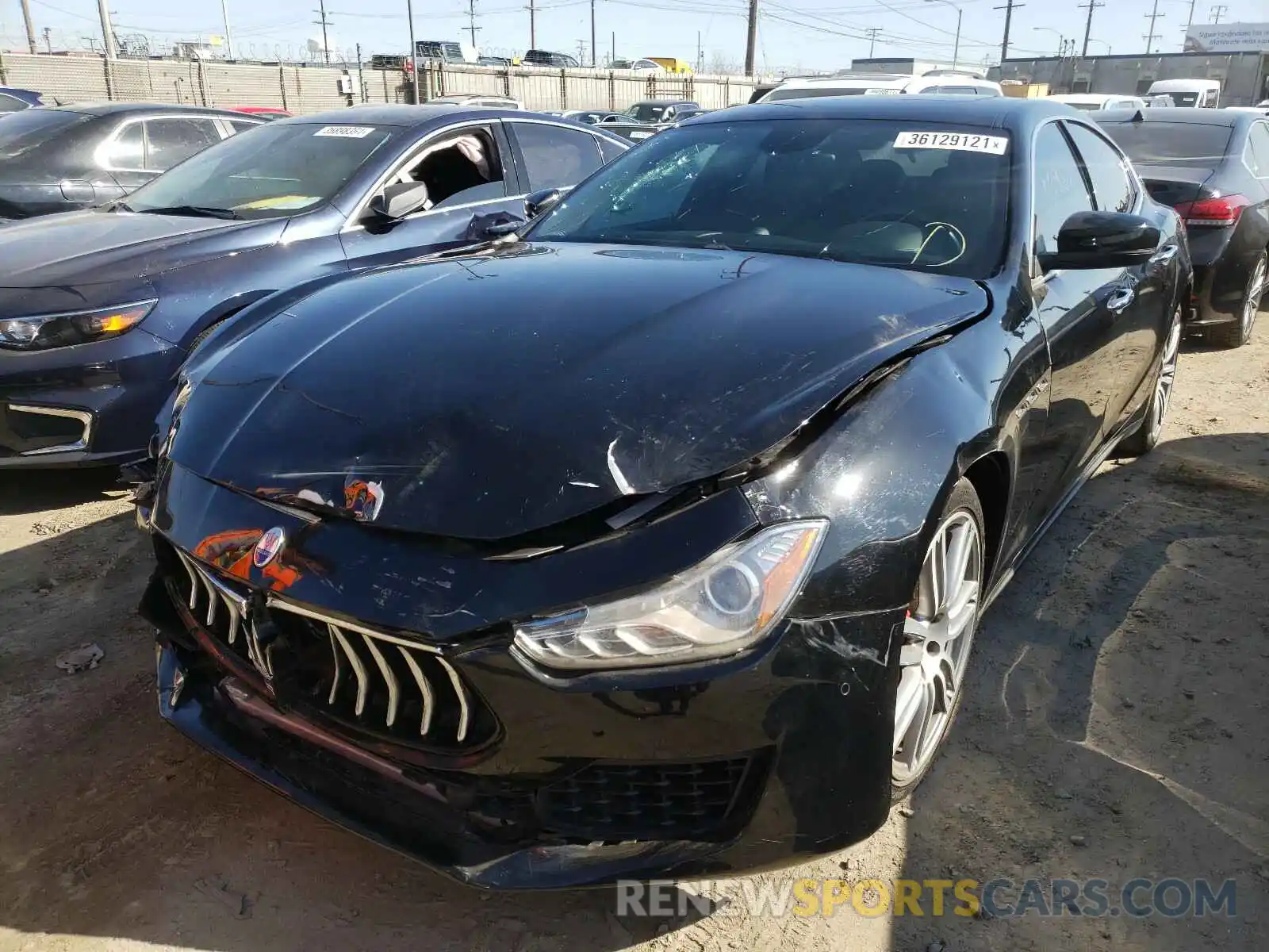 2 Photograph of a damaged car ZAM57YSA8K1308662 MASERATI ALL MODELS 2019