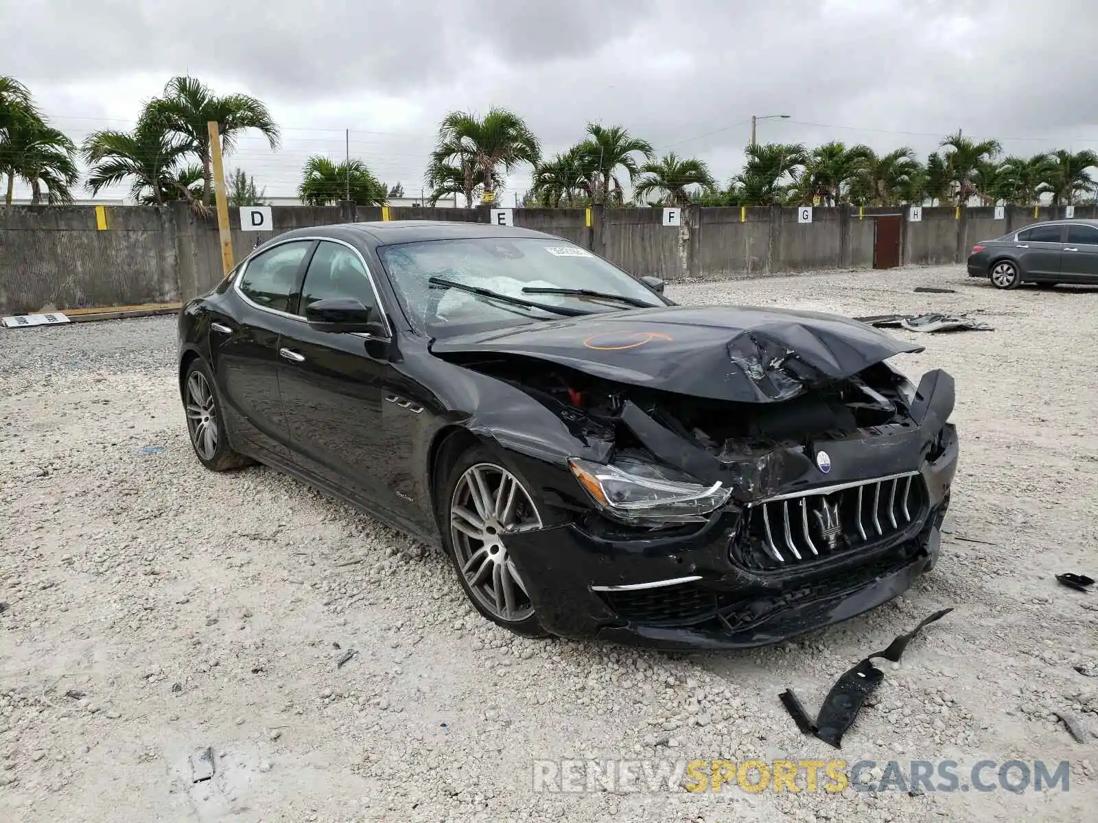 1 Photograph of a damaged car ZAM57YSL6K1311030 MASERATI ALL MODELS 2019