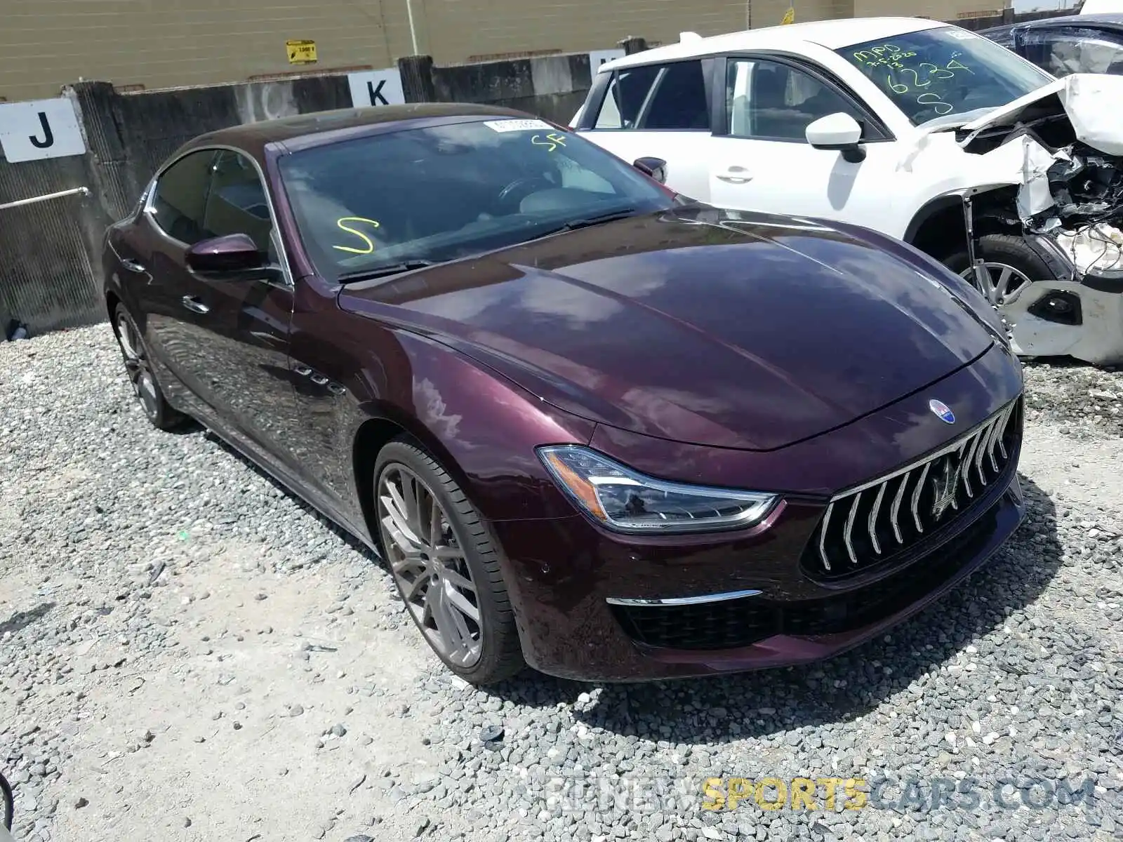 1 Photograph of a damaged car ZAM57YSL7K1312736 MASERATI ALL MODELS 2019