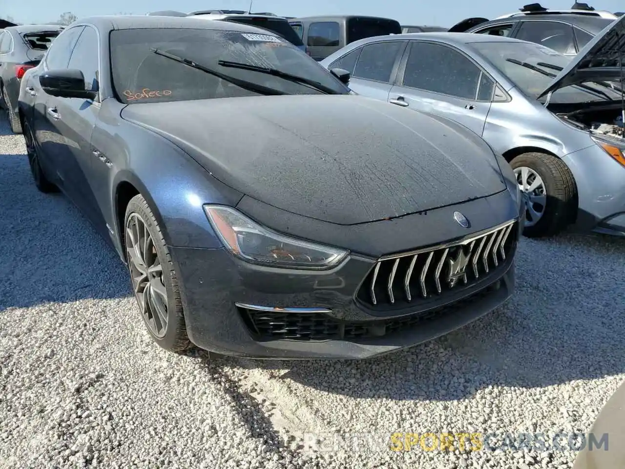 1 Фотография поврежденного автомобиля ZAM57YSLXK1338327 MASERATI ALL MODELS 2019