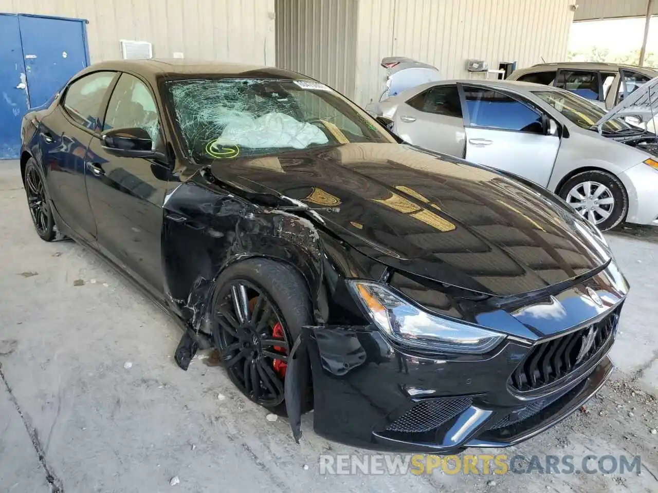 1 Photograph of a damaged car ZAM57YSS0K1313556 MASERATI ALL MODELS 2019