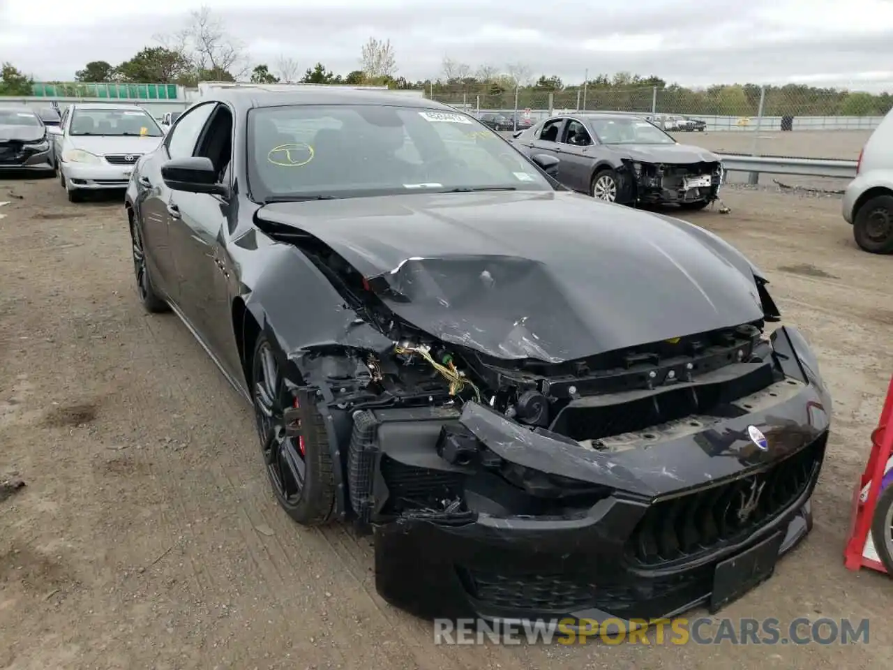 1 Photograph of a damaged car ZAM57YTA1K1309859 MASERATI ALL MODELS 2019