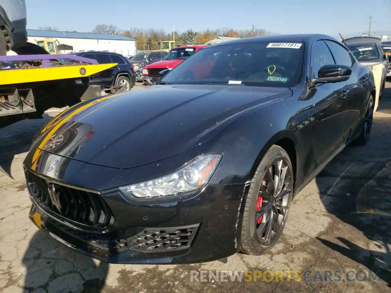 2 Photograph of a damaged car ZAM57YTA1K1325091 MASERATI ALL MODELS 2019