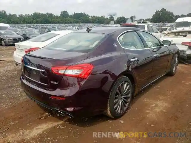 4 Фотография поврежденного автомобиля ZAM57YTA3K1329367 MASERATI ALL MODELS 2019