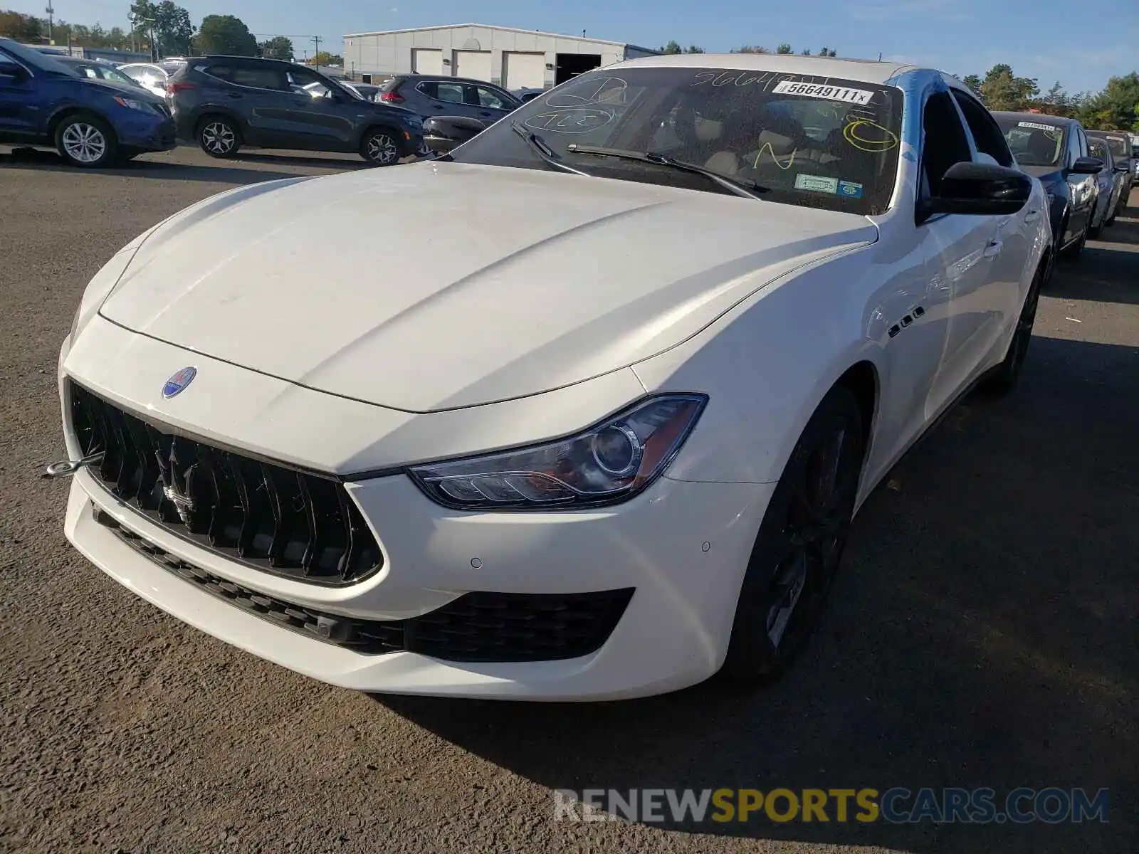 2 Photograph of a damaged car ZAM57YTA7K1332398 MASERATI ALL MODELS 2019