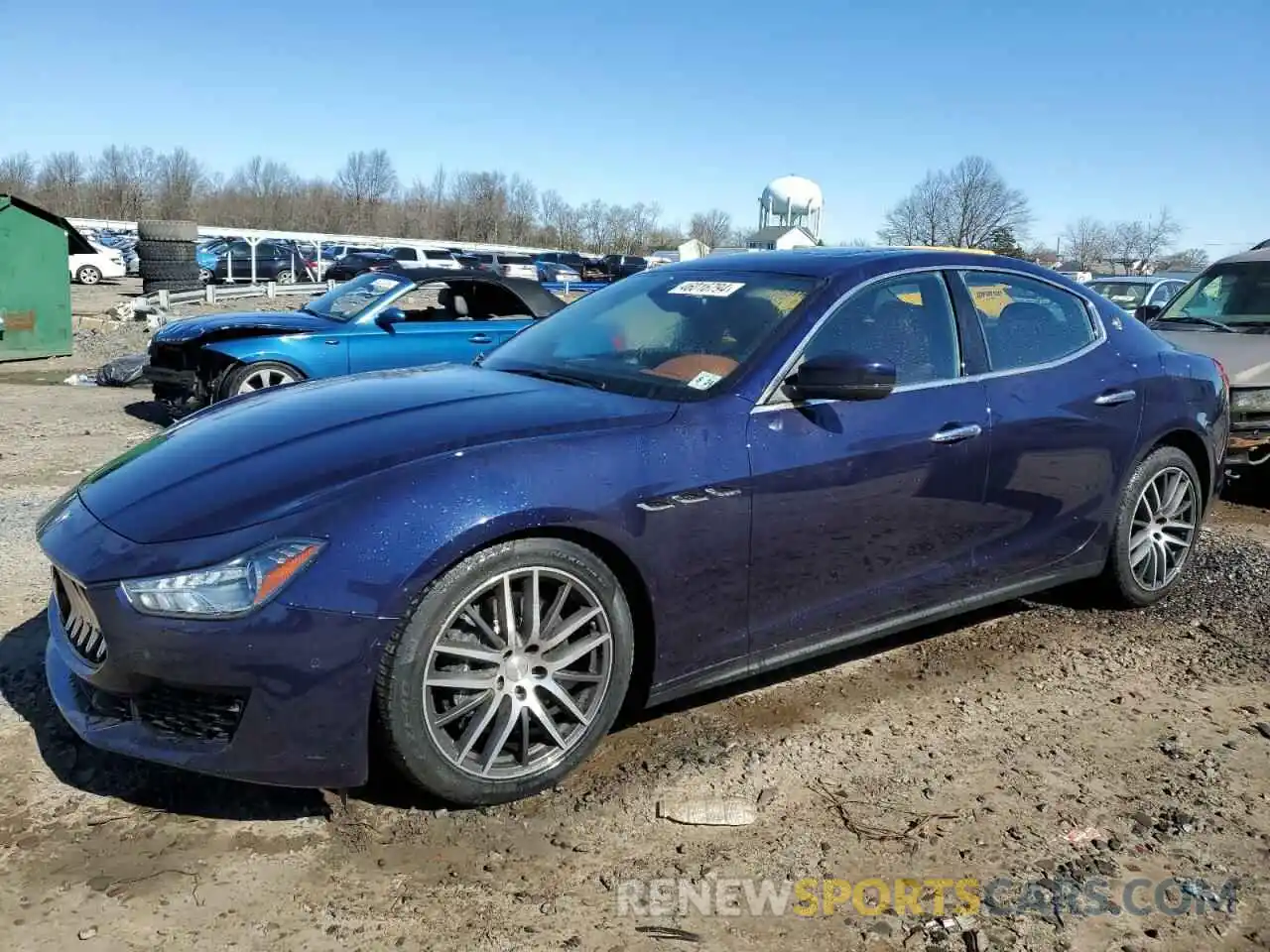 1 Photograph of a damaged car ZAM57YTA7K1338248 MASERATI ALL MODELS 2019