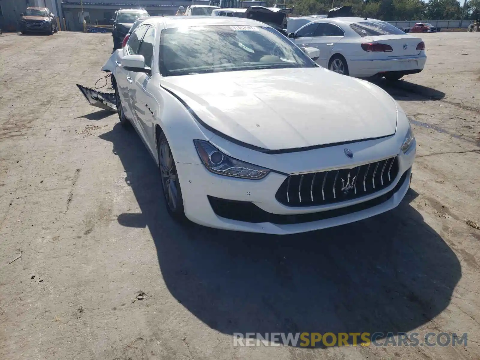 1 Photograph of a damaged car ZAM57YTA8K1308501 MASERATI ALL MODELS 2019