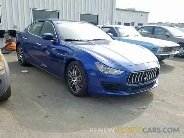 1 Photograph of a damaged car ZAM57YTA8K1310006 MASERATI ALL MODELS 2019