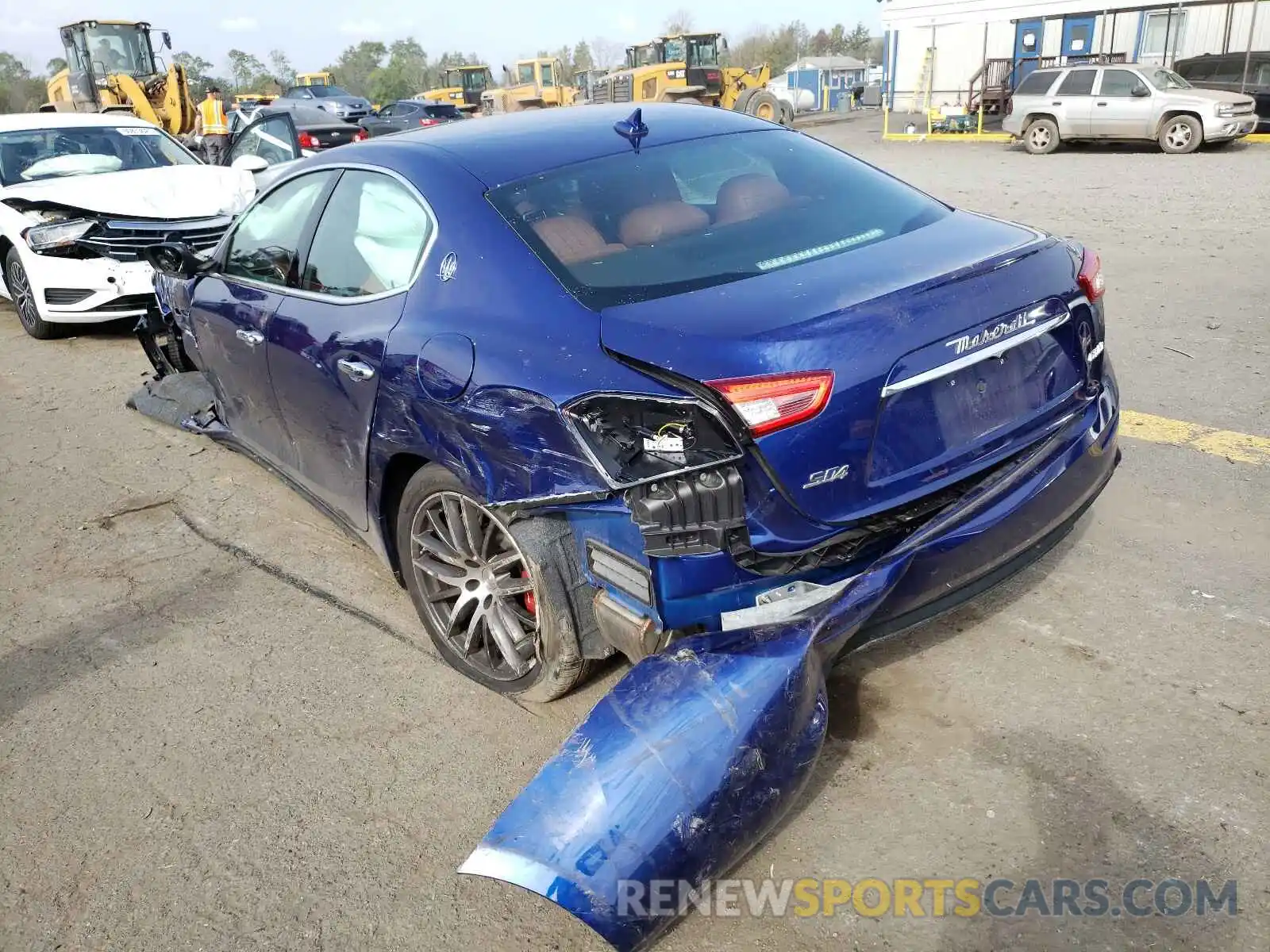 3 Photograph of a damaged car ZAM57YTA8K1314265 MASERATI ALL MODELS 2019