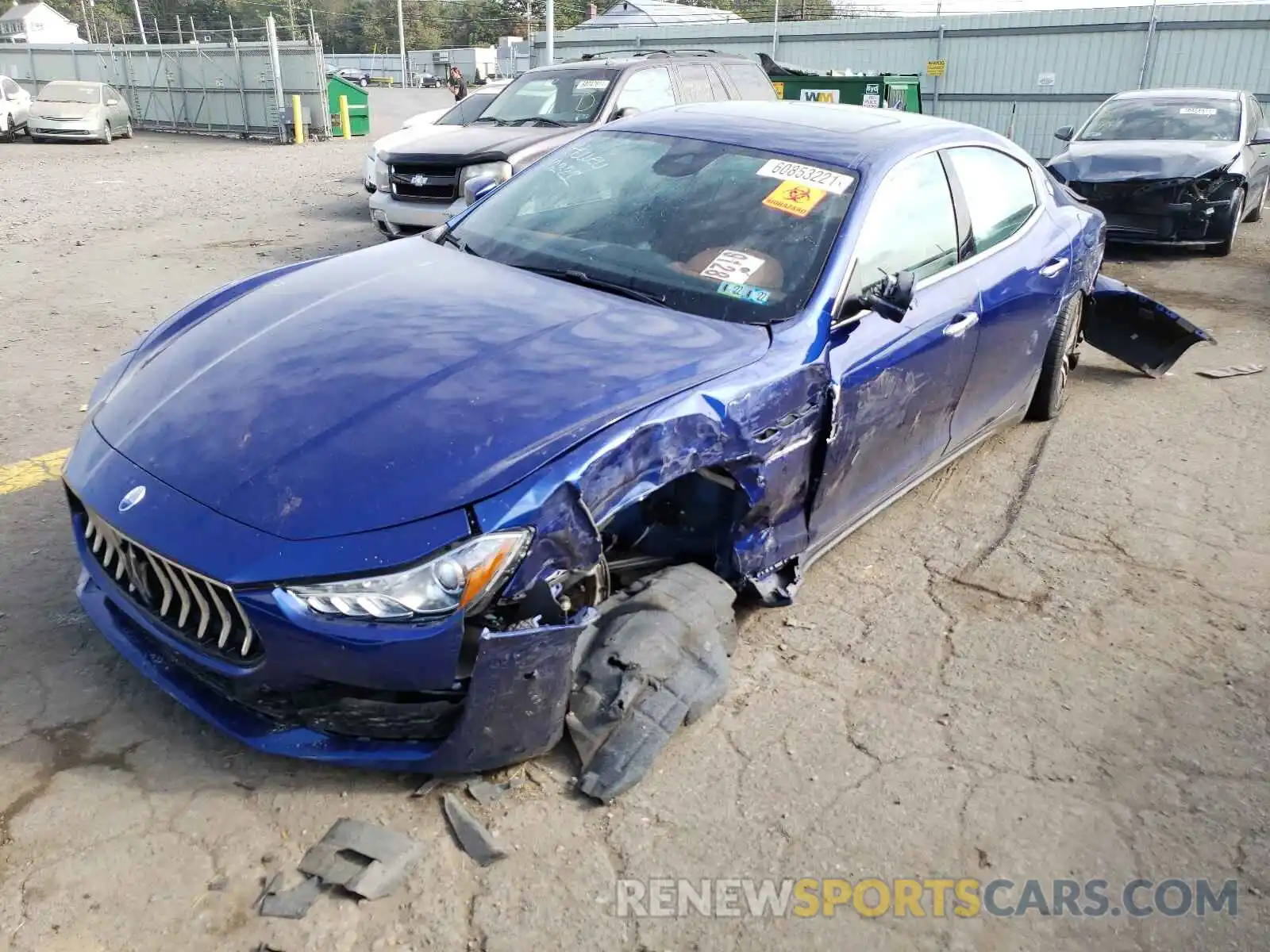 9 Photograph of a damaged car ZAM57YTA8K1314265 MASERATI ALL MODELS 2019