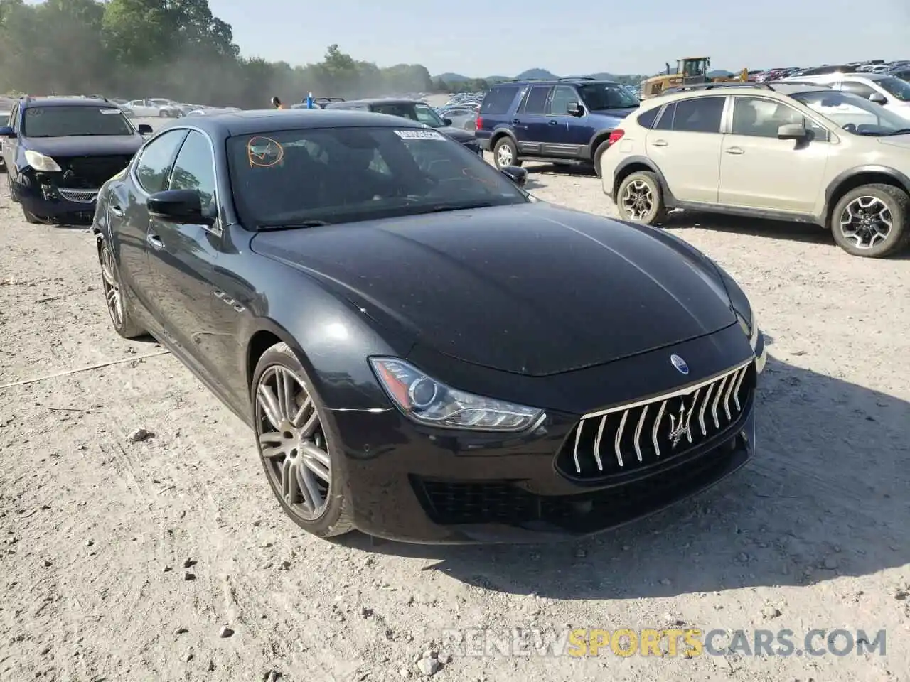 1 Photograph of a damaged car ZAM57YTAXK1311075 MASERATI ALL MODELS 2019