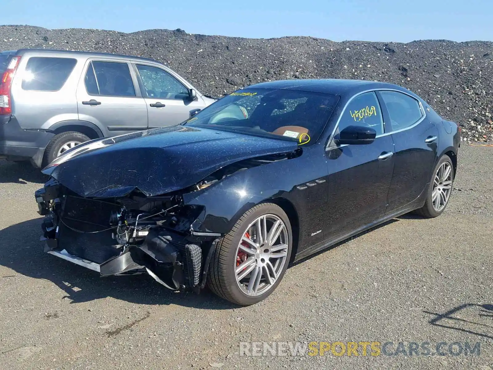 2 Photograph of a damaged car ZAM57YTL0K1324905 MASERATI ALL MODELS 2019