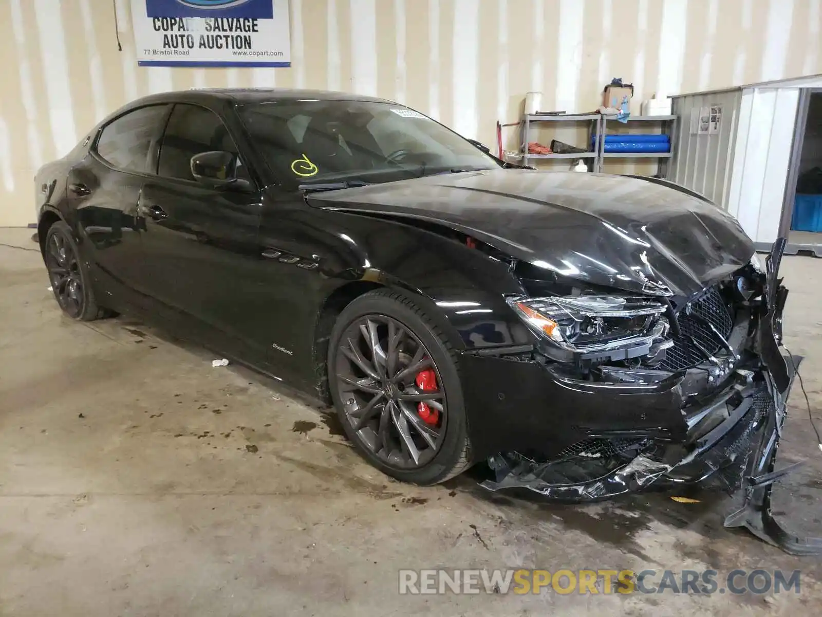 1 Photograph of a damaged car ZAM57YTS7K1325105 MASERATI ALL MODELS 2019