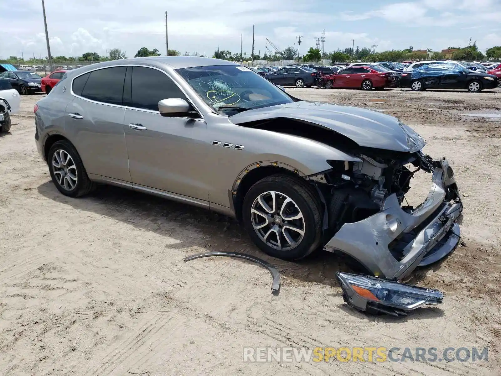 1 Photograph of a damaged car ZN661XUA3KX320716 MASERATI ALL MODELS 2019