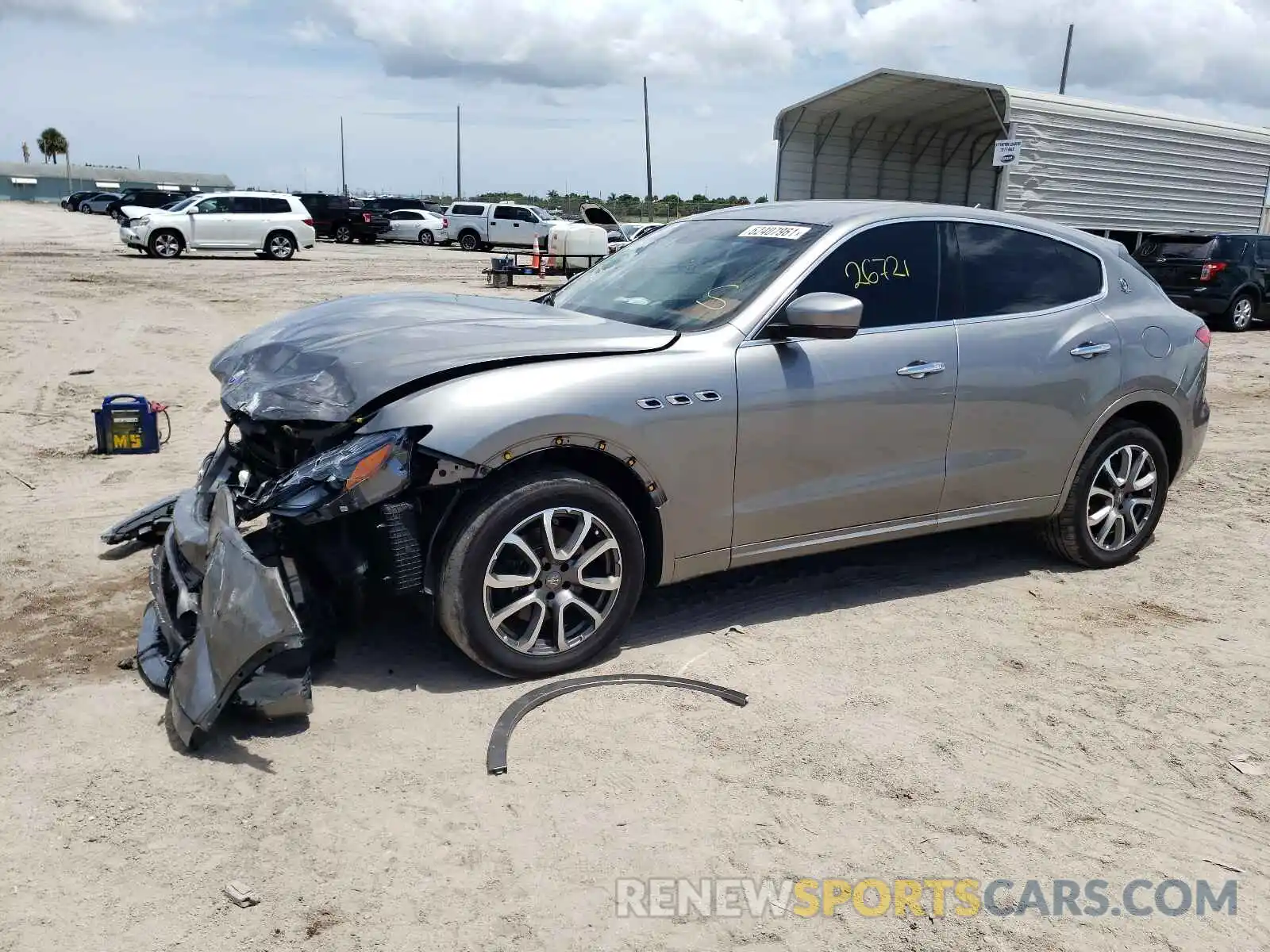 2 Photograph of a damaged car ZN661XUA3KX320716 MASERATI ALL MODELS 2019